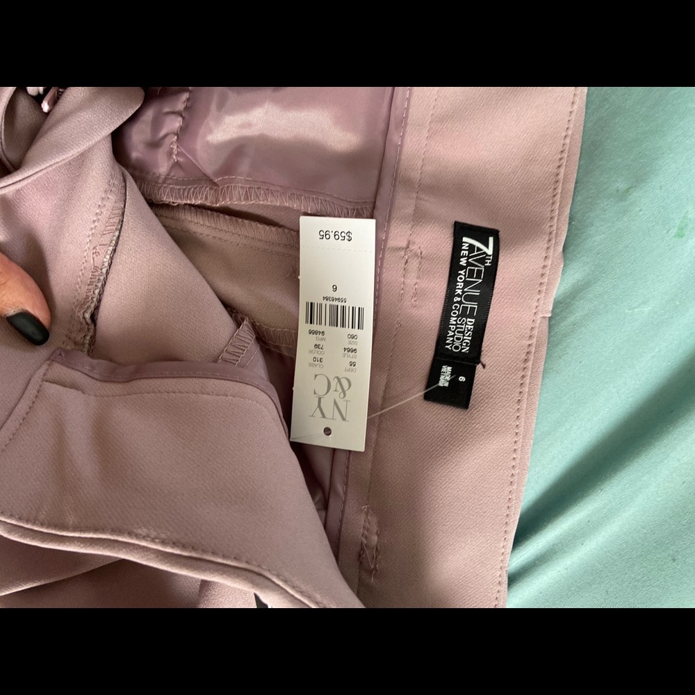 High rise pants